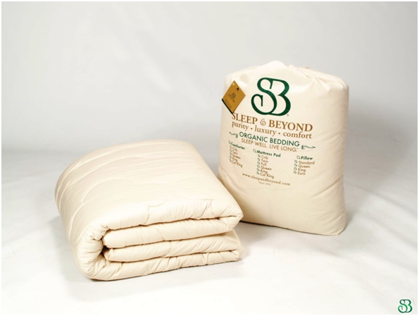 CertifiedOrganic Merino Wool Comforter by Sleep and Beyond - Dream Mattress Organics